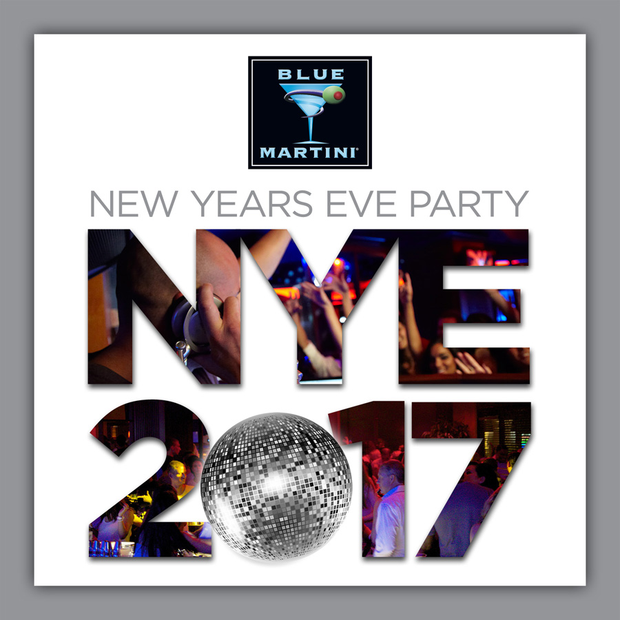 Go Blue this New Year’s Eve! Naples Blue Martini