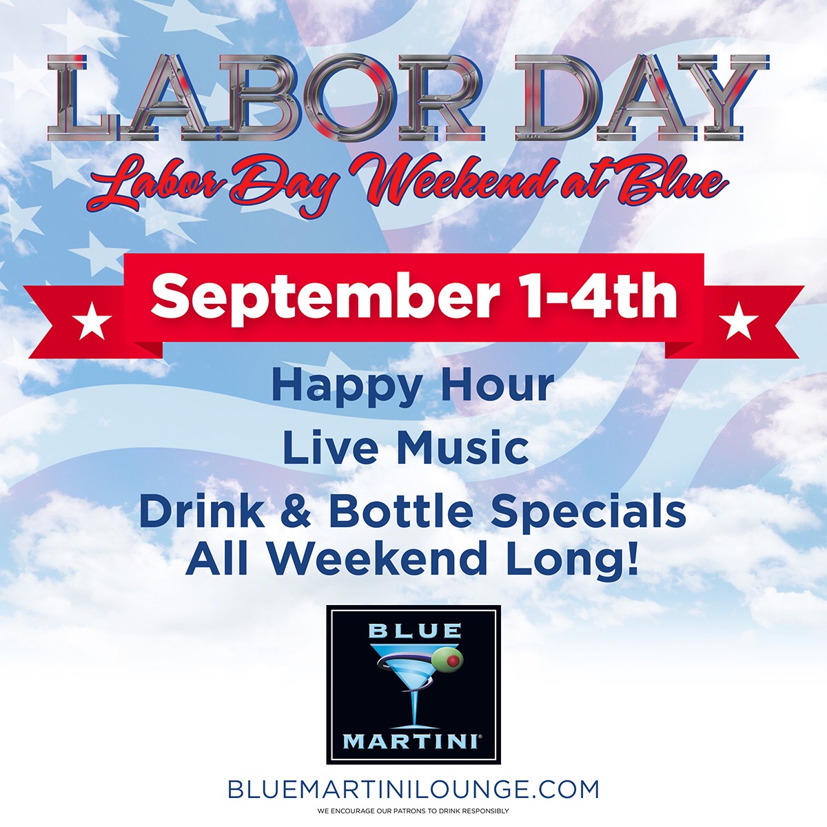 Celebrate Labor Day at Blue & Plan in Advance for the Holidays and get $100 Gift Card!