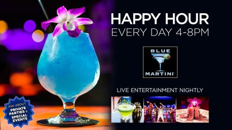 Blue Martini flyer